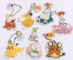【本日限定価格】ポケモン コメダ珈琲 オリジナルチャーム 全7種　新品