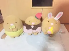 最終値下げ すみっこぐらし とんかつ 3体セット 新品タグあり