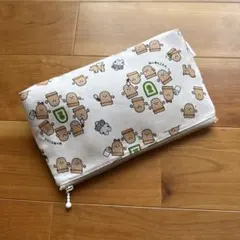 ハンドメイド★ポーチ★20センチポーチ★ハニワと古墳柄