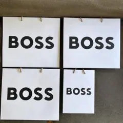 BOSS ショップ袋 4点セット