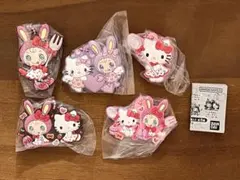 メゾピアノ×ハローキティ カプセルラバーマスコット 5種 まとめ売り♡