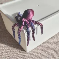 リアルタコ3dプリントフィギュア　足がうねうね動く！