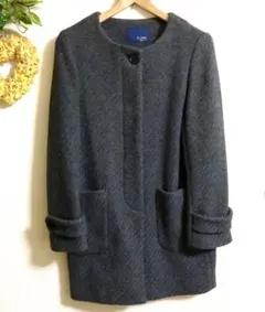 【f135】【美品】ニットコート／コート／SLOBE IENA／Ｆ