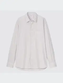 ユニクロ　エクストラファインコットンブロードストライプシャツ　Sサイズ