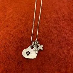 Folli Follie ハートクロスネックレス