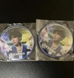 山下健二郎缶バッジ