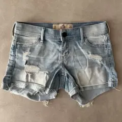 ホリスター24インチデニムショートパンツHollister Midi Short