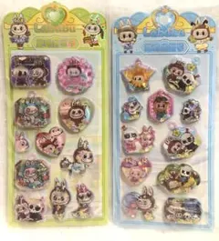 新作　大人気‼️ウォーターシール　2枚セット　水シール　ラブブ