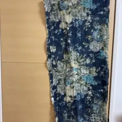 EPICE エピス ウール100% 大判マフラー　ネイビー