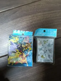 ポケモンカード　スリーブ、デッキケース　イーブイ