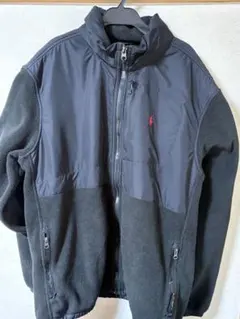 Polo by Ralph Lauren ブラックフリースジャケット XL