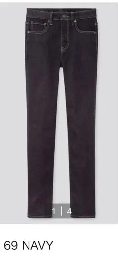 ハイライズスキニーアンクルジーンズ