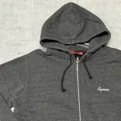 Supreme Script Heatherzip Hoodie 08AW