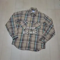 BIG MAC★70s ビンテージ ネルシャツ ビッグマック