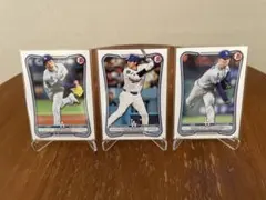 Topps Bowman 2026 ドジャース3枚セット