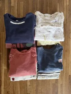 ベビー服 トップス9枚セット 90cm まとめ売り　保育園着