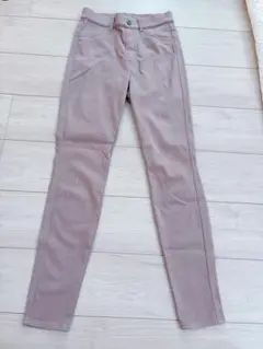ユニクロ レギンスパンツ レディース ベージュ Mサイズ ウルトラストレッチ