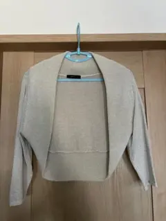 COMME CA ISM ラメ入りボレロ カーディガンのサムネイル