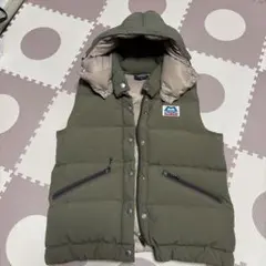 Mountain Equipment フード付きダウンベスト M