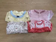 ロンパース4点まとめ売り　70cm