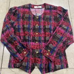 sh1450 PIERRE BALMAIN チェック柄ジャケット B-82