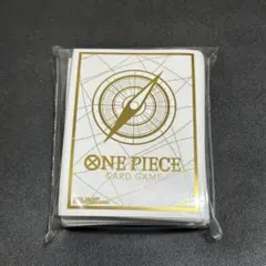 ONE PIECE カードゲーム リミテッドカードスリーブ　スタンダードゴールド