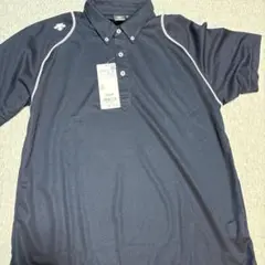 DESCENTE DTM-4600B ダークネイビー L ポロシャツ