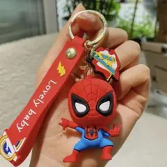 MARVEL アベンジャーズ スパイダーマン キーホルダー ストラップ