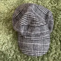 earth music&ecology キャスケット グレー系チェック