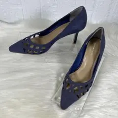 美品 Odette e Odile オデットエオディール パンプス スエード23