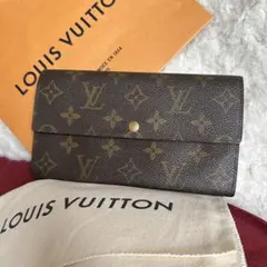 ルイヴィトン◆ポシェット ポルトモネ クレディ◆モノグラム◆長財布