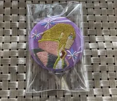 ジブリ ハウルの動く城 ハウル 刺繍缶バッジ 刺繍ブローチ