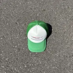 グリーン系　メッシュキャップ
