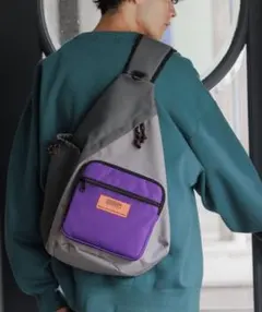 美品　niko and... ユニバーサルオーバオール　別注ワンショルダーバッグ