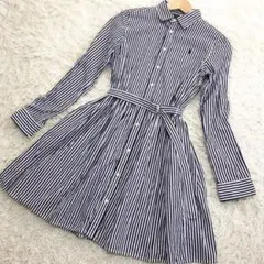 【極美品✨POLO RALPH LAUREN】 現行タグ ワンピース ベルト