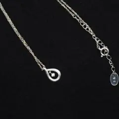 4℃ ネックレス しずくモチーフ シルバーカラーのサムネイル