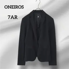 オネイロス　 テーラードジャケット オフィス　ブラック　7AR
