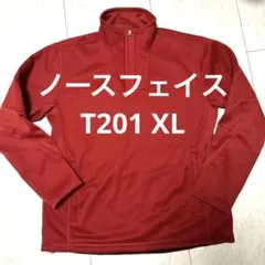 極美品ノースフェイス THE NORTH FACE T201 フリース 赤 XL