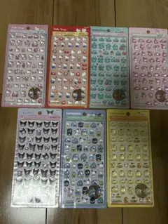 a*a様 サンリオ ボンボンドロップシール ミニ７枚