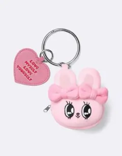 GU ジーユー　キーポーチ　エスターバニー　JR ピンク