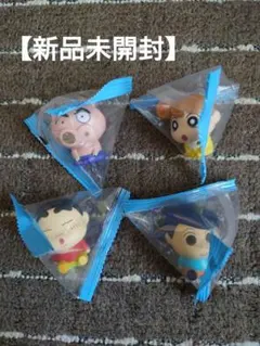 【新品未開封】クレヨンしんちゃん プチっとすわりマス フィギュア 4個セット
