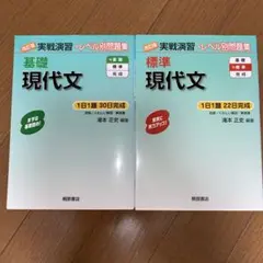 実戦演習レベル別問題集 基礎現代文 標準現代文 2冊セット