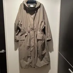 GALLARDAGALANTE　ユーティリティタフタコート　グレージュ