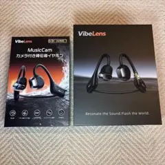 MusicCam】カメラ付き骨伝導イヤホン・VibeLens AI - メルカリ