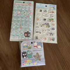国内正規品　ボンボンドロップミニ　サンリオ　ハンギョドン　おはじきシールフレーク