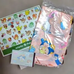 ミスド ポケモン コラボ エコバッグ＆メモ用紙 グッズセット