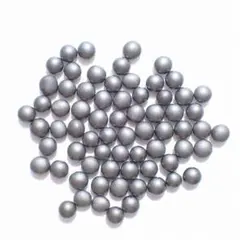 B品　無地ガラスナギット 69個　6.6-7.5ｍｍ前後　A445