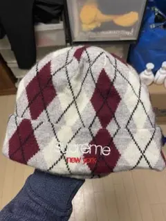 supreme ビーニー　ニット帽　カシミア