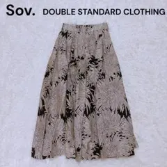 【美品】Sov. ダブルスタンダードクロージング 刺繍ロングスカート 36のサムネイル