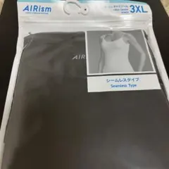 ユニクロ　AIRism シームレスキャミソール 3XL ブラック